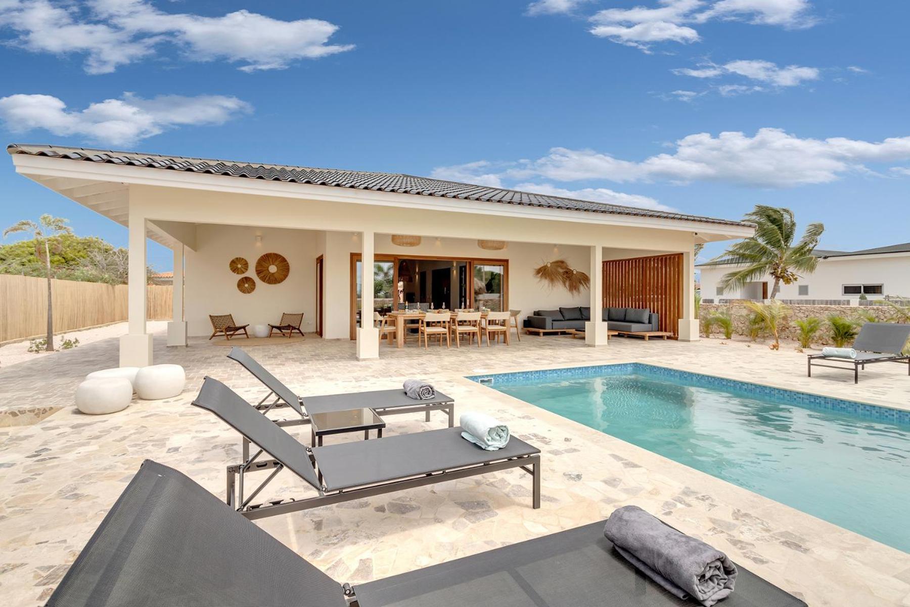 Casa Madera With Large Garden And Private Pool Villa Kralendijk  Ngoại thất bức ảnh
