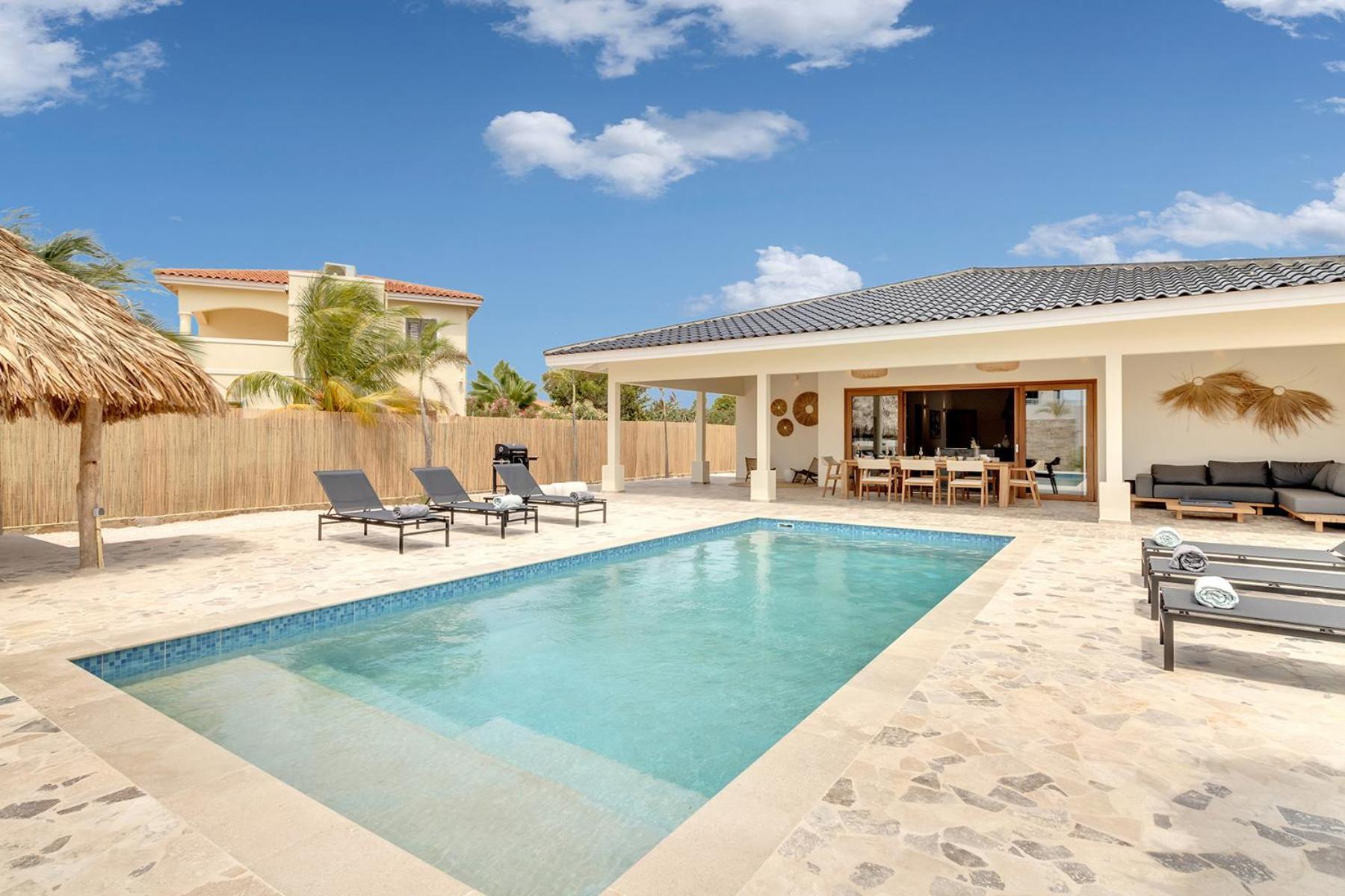 Casa Madera With Large Garden And Private Pool Villa Kralendijk  Ngoại thất bức ảnh