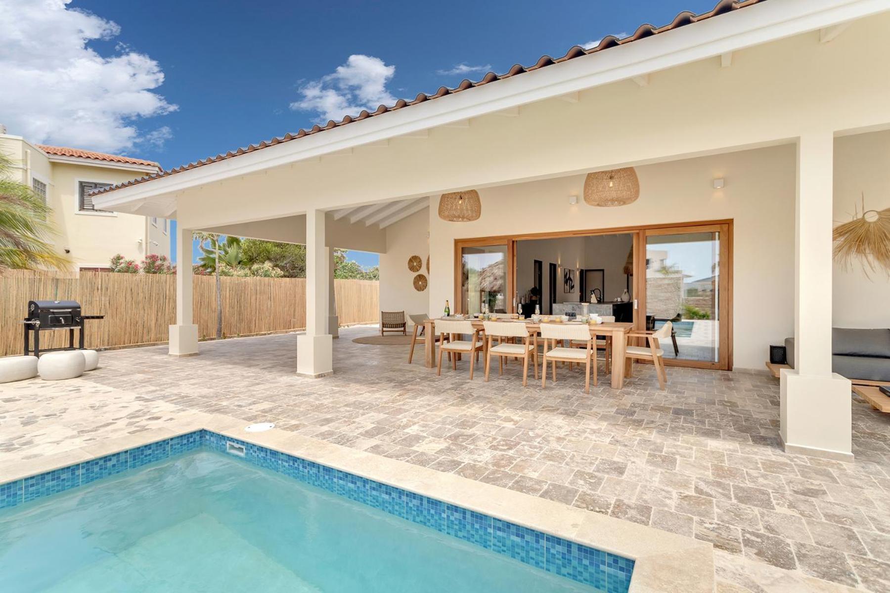 Casa Madera With Large Garden And Private Pool Villa Kralendijk  Ngoại thất bức ảnh